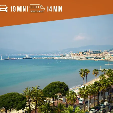 דירה Unique Proche Des Plages & Pinede A Juan-les-pins *