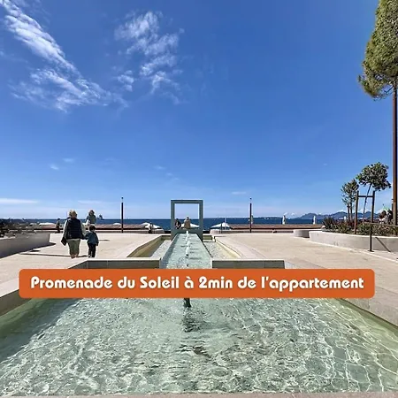 Unique Proche Des Plages&pinède à Juan-les-pins Appartamento